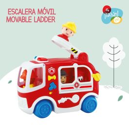 Tachan Camión de Bomberos con Luces, Sonidos y Salida de Agua para +12 Meses