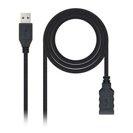 Cable USB 3.0 A a USB A NANOCABLE 10.01.0902BK 2 m Negro Precio: 5.50000055. SKU: S0225360