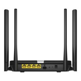 Cudy LT500 Router Inalámbrico 4G Doble Banda (2.4/5GHz) Wi-Fi 5 AC867 Ethernet Rápido VPN Negro