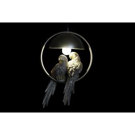 Lampara Techo Tropical DKD Home Decor Dorado Blanco 22 x 44.5 x 29.5 cm (2 Unidades) Lampara Techo Tropical DKD Home Decor Dorado Blanco 22 x 44.5 x 29.5 cm (2 Unidades)