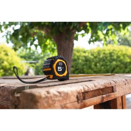 Koma Tools Flexómetro Standard 5 m x 19 mm, Cuerpo ABS Antideslizante