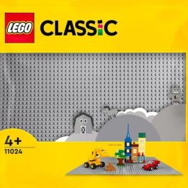 LEGO 11024 Classic The Grey Building Plate 48x48, Base Base para construir, ensamblar y exhibir