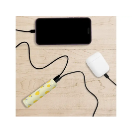 Wondee Batería Externa 5.000 mAh Limones Diseño Compacto y Ligero