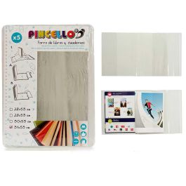 Set 5 Forros de Libros Autoadhesivos 31x53 cm - Pincello (36 Unidades)