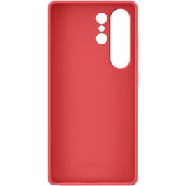 Samsung Funda de Silicona para Samsung Galaxy S25 Ultra, Roja