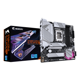 GIGABYTE B760M AORUS ELITE WIFI6E GEN5 Placa Base Intel LGA 1700 micro ATX DDR5 Wi-Fi 6E PCI Gen5 Precio: 176.59000029. SKU: B1CKEX5775