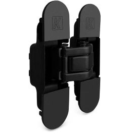 Koblenz K8000 Bisagra Oculta Atomika Negro Mate 180°, Carga 60kg (2Bis) para Puertas Enrasadas, Ajuste 3D Precio: 21.58999975. SKU: B1JZJB5JE6