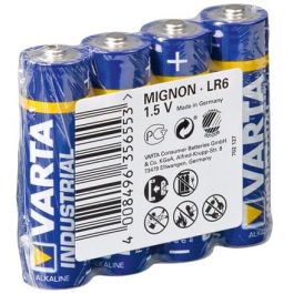 Varta Batería Alcalina Industrial Pro AA (LR6) 1.5V - Pack de 4 Unidades Precio: 16.50000044. SKU: B1D29EB7X3