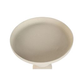 Mesita Auxiliar Moderno DKD Home Decor Beige 41 x 67 x 41 cm Mesita Auxiliar Moderno DKD Home Decor Beige 41 x 67 x 41 cm