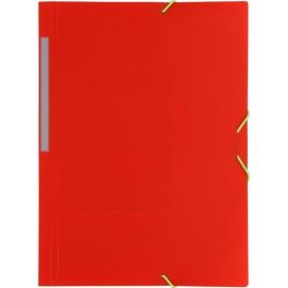Grafoplás Carpeta Folio 3 Solapas Con Gomas Rojo Translúcido Polipropileno Precio: 1.5900005. SKU: BIX04801251