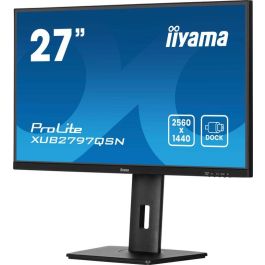 iiyama XUB2797QSN-B2 Monitor 27" QHD IPS 1ms 100Hz USB-C Altavoces Pivotante Negro