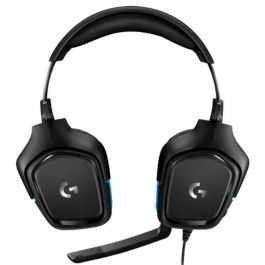 Auriculares con Micrófono Gaming Logitech 981-000770 Azul Negro