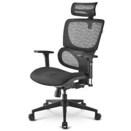 Sharkoon OfficePal C30 Silla de Oficina Ergonómica, Asiento Tela, Respaldo Malla, Negro, Reposabrazos 3D, 120kg Precio: 266.58999994. SKU: B1A25YWYPB