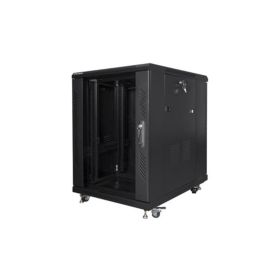 Lanberg FF01-6815-12B Armario Rack 15U Bastidor Independiente con Teclado de Bloqueo, Ruedas y Patas Ajustables, 800 kg, IP20, Negro Precio: 337.5000002. SKU: B12JVJPR9R