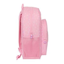 Mochila junior adaptable carro reciclado glowlab kids sweet home 32x38x12 cm