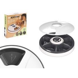 Mascow Comedero Eléctrico para Mascota con Temporizador, Blanco y Negro, 30x30x6 cm (Set de 6) Precio: 132.79000042. SKU: B1DPMTBPVL