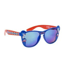 Cerdá Gafas de Sol Infantiles Sonic Premium, Azules, Niños 3-8 Años, PC/Acrílico, 13x5x12.5 cm