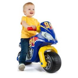 Correpasillos moto cross race azul 64 cm Correpasillos moto cross race azul 64 cm