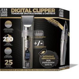 Jean Louis David JEA3701056399618 Cortacésped 2 en 1 para cabello digital y barba Jean Louis David JEA3701056399618 Cortacésped 2 en 1 para cabello digital y barba