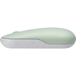 ASUS MD100 Ratón inalámbrico óptico portátil silencioso con batería de larga duración, conexión dual y diseño elegante beige