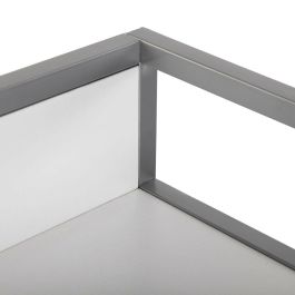 Estantería Versa 10330152 Blanco Mesa Plegable Metal Madera MDF (60 x 30 x 120 cm)