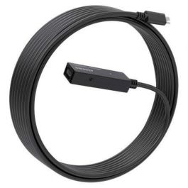 AISENS - CABLE USB 3.2 Gen1x1 PROLONGADOR CON AMPLIFICADOR, USB-C/M-USB-C/H, NEGRO, 5.0M