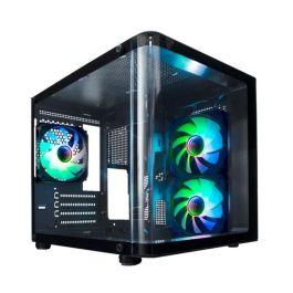 Coolbox Caja Ordenador Gaming GM100 Vision MicroATX ARGB Cristal Templado Negro Precio: 57.49999981. SKU: B1EPRBGWPE
