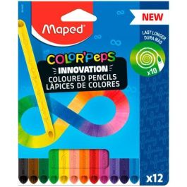 Maped Color'Peps Infinity Lápices de Colores Estuche 12 Ud - Duran 10 Veces Más, Se Afilan Solos Precio: 2.50000036. SKU: B18LE8W58X