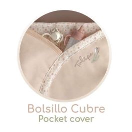 Decuevas Coche de Muñeca 3x1 Plegable Tulipe con Bolso, para Muñecas de hasta 48 cm. Medidas: 41x62x70 cm. Edad 3+ Decuevas Coche de Muñeca 3x1 Plegable Tulipe con Bolso, para Muñecas de hasta 48 cm. Medidas: 41x62x70 cm. Edad 3+