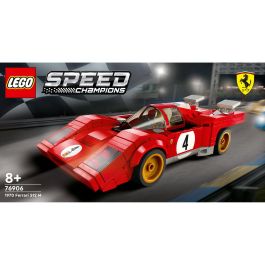 LEGO 76906 Speed Champions 1970 Ferrari 512 M Coche de Carreras, Juego de Construcción con 291 Piezas