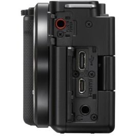 SONY ZV-E10 Cuerpo de Cámara Mirrorless APS-C 24.2 MP 4K UHD Pantalla Táctil Negra