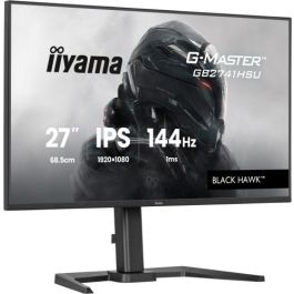 iiyama GB2741HSU-B1 Monitor 27" WQHD (2560x1440) IPS 144Hz 1ms MPRT Altavoces Soporte Ajustable Flicker-Free Low Blue Light Negro