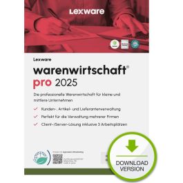 Lexware myCenter Lizenzen std/plus 2025 - Licencia por Suscripción (ABO) ESD-Download para 5 Dispositivos Precio: 78.58999973. SKU: B1GYP687LW
