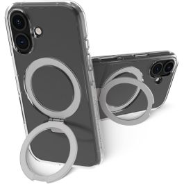 dbramante 1928 Iceland Ultra D3O MS Kick Funda para iPhone 16 Pro (6.1") Transparente Compatible MagSafe