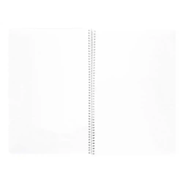 Liderpapel Cuaderno Espiral A5 Wonder Tapa Plástico 80 Hojas 90gr Liso Colores Surtidos