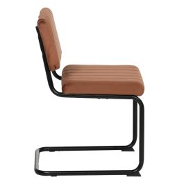 Silla Terracota Tejido-Metal Contract 48 X 56 X 82 cm