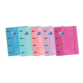 Oxford Europeanbinder Touch Carpeta con Goma Elástica, 4 Anillas 35mm, Tapa Extradura, DIN A4+, Colores Pastel Precio: 14.49999991. SKU: B194XY7WQF