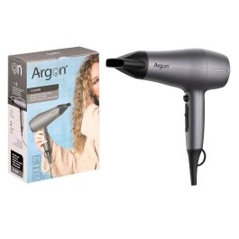 Argon Secador de Pelo 2200W Antracita Negro Mate Plástico PC/ABS 23 x 8.5 x 26 cm (6 Unidades)