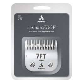 Andis Cuchilla Cerámica CeramicEdge Size 7FT Dientes Finos para Maquinilla de Peluquería Profesional