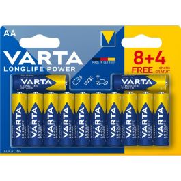 Pilas Alcalinas Varta Longlife Power AA 1,5 V (12 Unidades) Precio: 7.79000057. SKU: S7917033