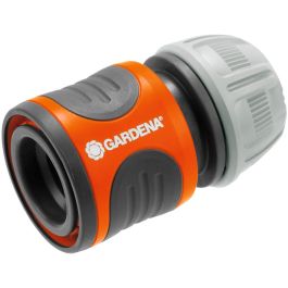Gardena Conector rápido manguera 1/2" - 5/8", anti UV y anti hielo, polipropileno, gris/naranja Precio: 7.49999987. SKU: S7909444