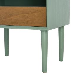 Mesita Verde Dm Dormitorio 50 X 35 X 50 cm