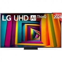 LG 43UT91006LA Televisor 43" Ultra HD 4K Smart TV webOS 24 actualizable 4 años HDR10 Pro Procesador α5 Gen7 AI Gaming WiFi Control por Voz Precio: 387.95000035. SKU: B19LQLYZKB