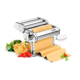 Laica Máquina para Hacer Pasta PM2000 - Máquina para Pasta Fresca Casera, 7 Posiciones, Ancho 150mm, Cromado Precio: 47.94999979. SKU: S8100019