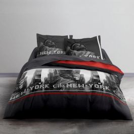 TODAY Juego de cama Clem Cotton para 1 persona - 140 x 200 cm - Estampado rojo TODAY Juego de cama Clem Cotton para 1 persona - 140 x 200 cm - Estampado rojo