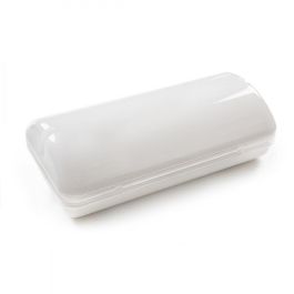 Luminaria de Emergencia LED Autónoma 100 Lúmenes, 1 Hora Autonomía, Batería 3.6V 0.8Ah, IP44 IK07 para Comercios y Fábricas