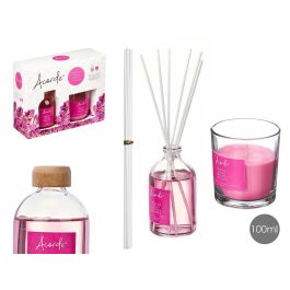 Set Mikado 100 ml Vela 30H Orquídea Rosa - Acorde 19x15x7.5 cm (6 Unidades) Precio: 30.50000052. SKU: B1D5RSL4LF