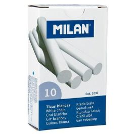 Milan Tizas Blancas de Sulfato de Calcio, Redondas, Caja de 10 unidades Precio: 0.49999983. SKU: B189KS3JZR