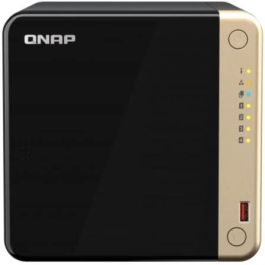 QNAP TS-464 NAS Torre Ethernet 2.5GbE Intel Celeron N5095 4 bahías