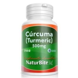 NATURBITE Cúrcuma (Turmeric) 500Mg 60 Cápsulas para Articulaciones Precio: 22.4999995. SKU: B1E5ZPWRER
